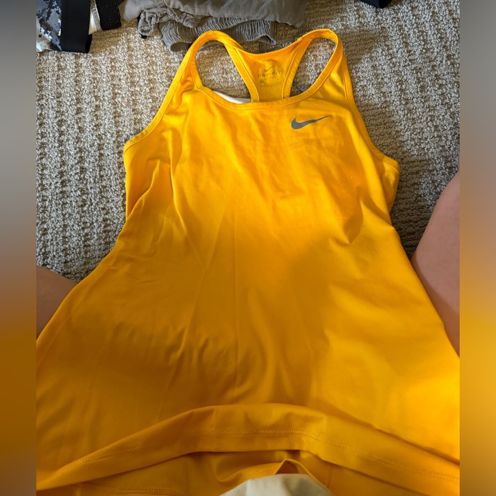 Gold Nike Tank